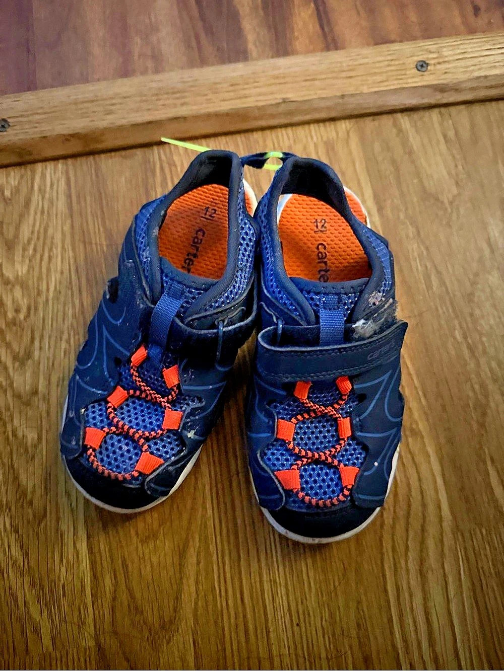Carter's Toddler Boy Water Shoes Blue & Orange